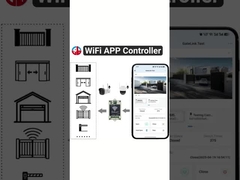 Wifi Smart Door Controller Remote Open Close via App Keyless Entry a qualquer momento