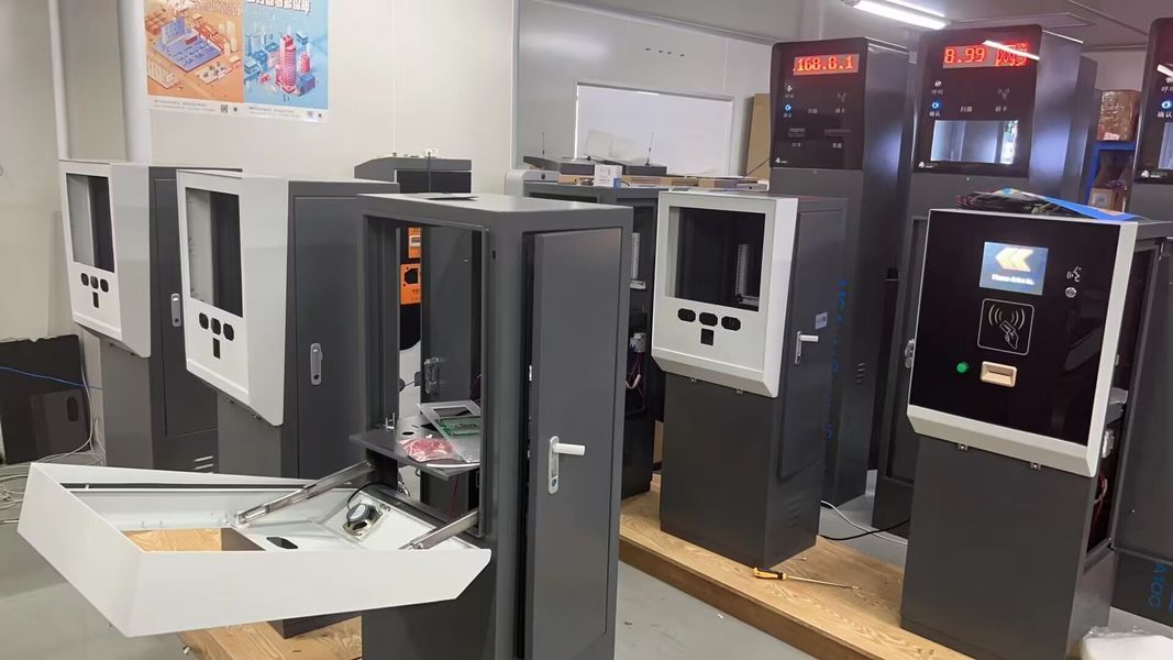 Shenzhen Jutai Comm Co., Ltd. linha de produção do fabricante