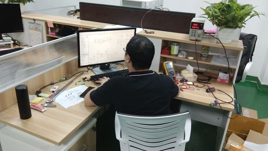 Shenzhen Jutai Comm Co., Ltd. linha de produção do fabricante