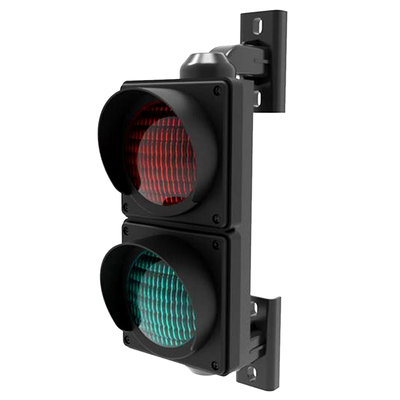 JUTAI JD112HF-C 100mm Red and Green LED Traffic Signal Light with IP65 Protection for Parking Barrier Gates