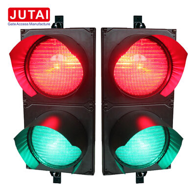 JUTAI JD112HF-C 100mm Red and Green LED Traffic Signal Light with IP65 Protection for Parking Barrier Gates