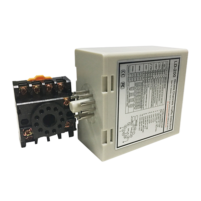 Detector de Laço Veicular de Canal Duplo 20-2000uh com 110-240VAC para Cancelas de Estacionamento