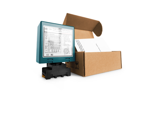 LD-100 Detector de Laço Veicular de Canal Único para Barreiras de Estacionamento com Faixa de 20-2000µH, 16 Níveis de Sensibilidade e Proteção de 40000V