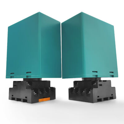 LD-100 Detector de Laço Veicular de Canal Único para Barreiras de Estacionamento com Faixa de 20-2000µH, 16 Níveis de Sensibilidade e Reinício Automático