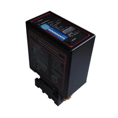 Detector de circuito de veículo de canal único LD-100 com proteção contra raios de 40000V, redefinição automática e 16 níveis de sensibilidade para portões de barreira de estacionamento