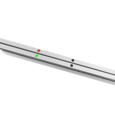 Cortina de Luz de Segurança para Porta Industrial Mini JUTAI CG15-8L12 1480mm com Detecção Cruzada de 8 Feixes e Alcance de 12m Proteção IP67