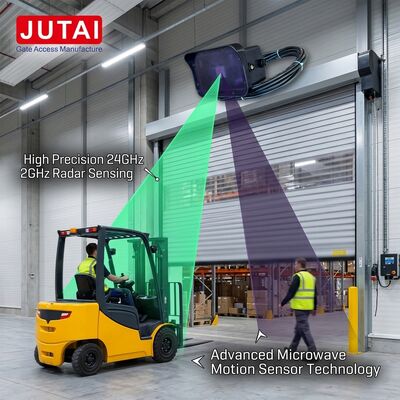 24.125GHz Radar Sensor with Dual Relay Outputs and IP65 Protection for Industrial Fast Speed Doors