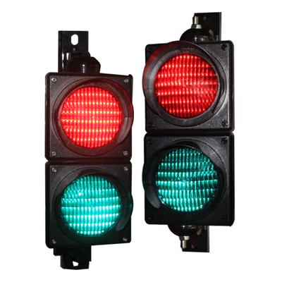 JUTAI JD112HF-C Semáforo de LED Vermelho e Verde de 100mm com Proteção IP65 para Barreiras de Estacionamento