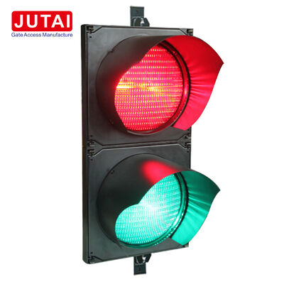 JUTAI JD112HF-C Semáforo de LED Vermelho e Verde de 100mm com Proteção IP65 para Barreiras de Estacionamento