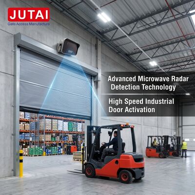 Radar de microondas para detecção de veículos em portas industriais